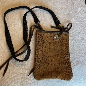 Crossbody crock bag.  Double JJ Saddlery. Genuine leather